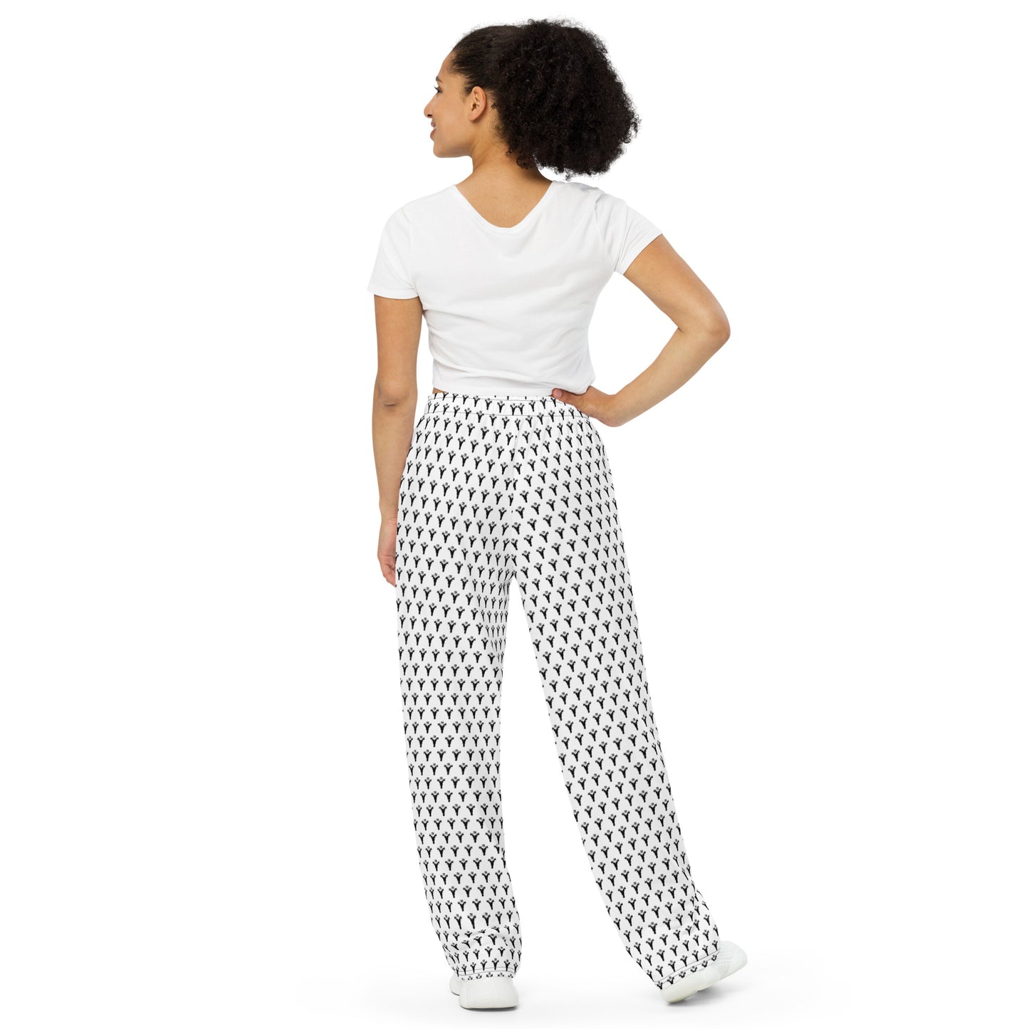 USA LOCKED AND LOADED Design unisex wide-leg pants