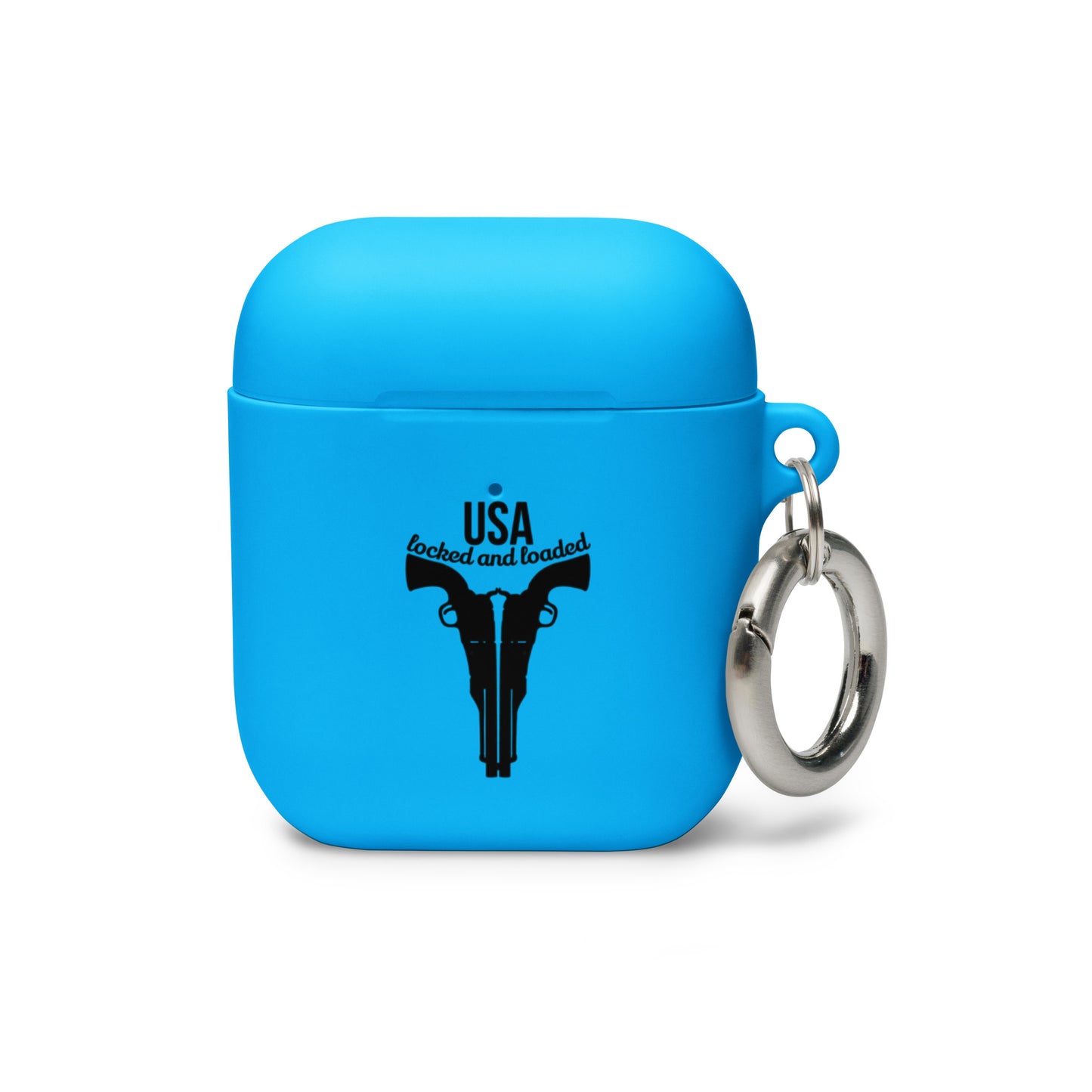 USA Locked AND Loaded Design Rubber Case for AirPods®