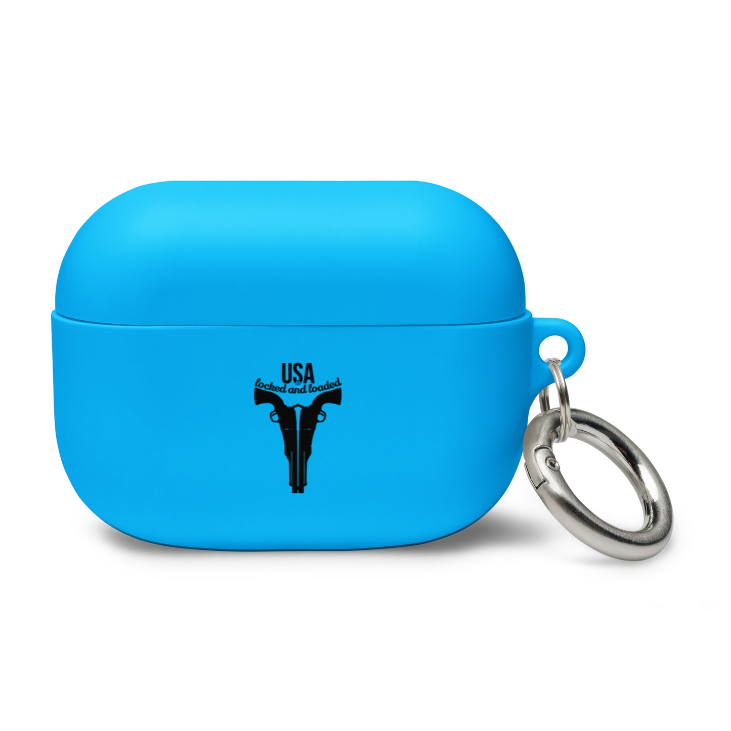 USA Locked AND Loaded Design Rubber Case for AirPods®