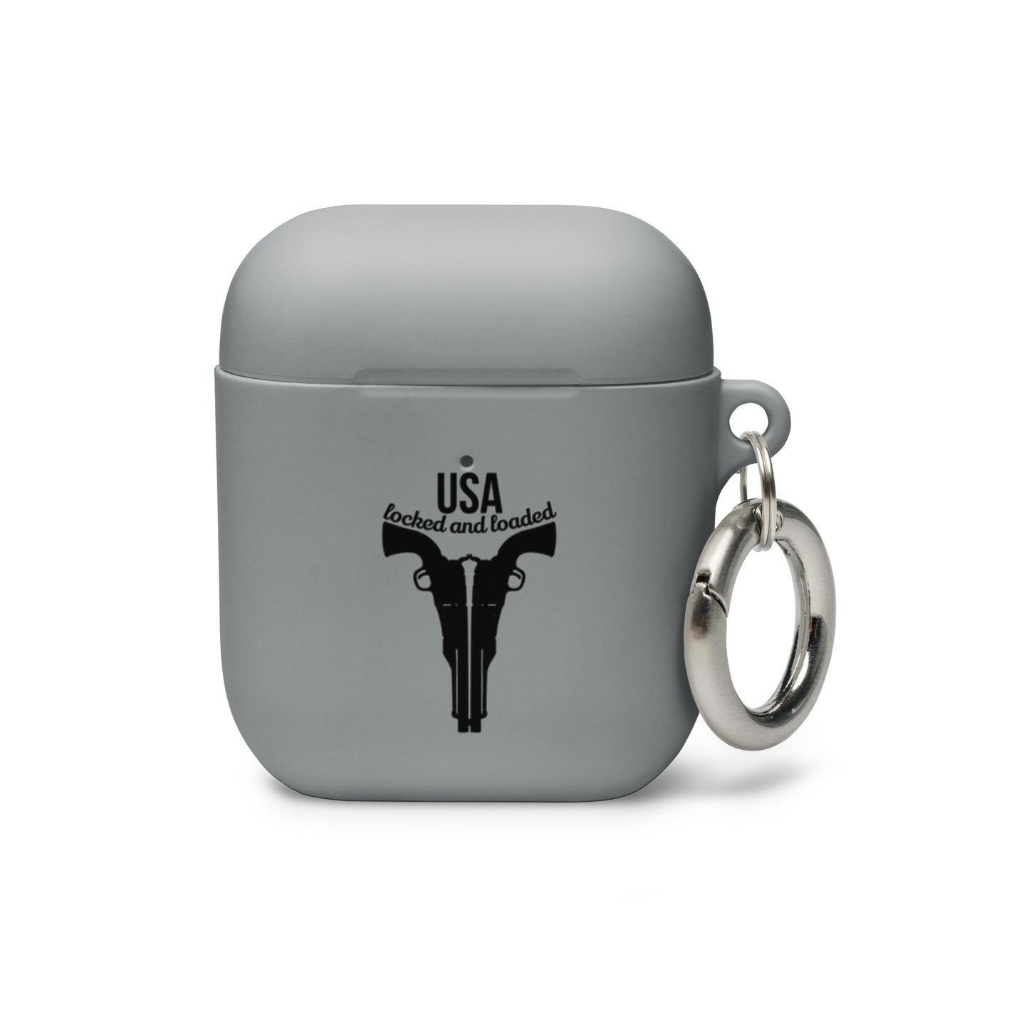 USA Locked AND Loaded Design Rubber Case for AirPods®