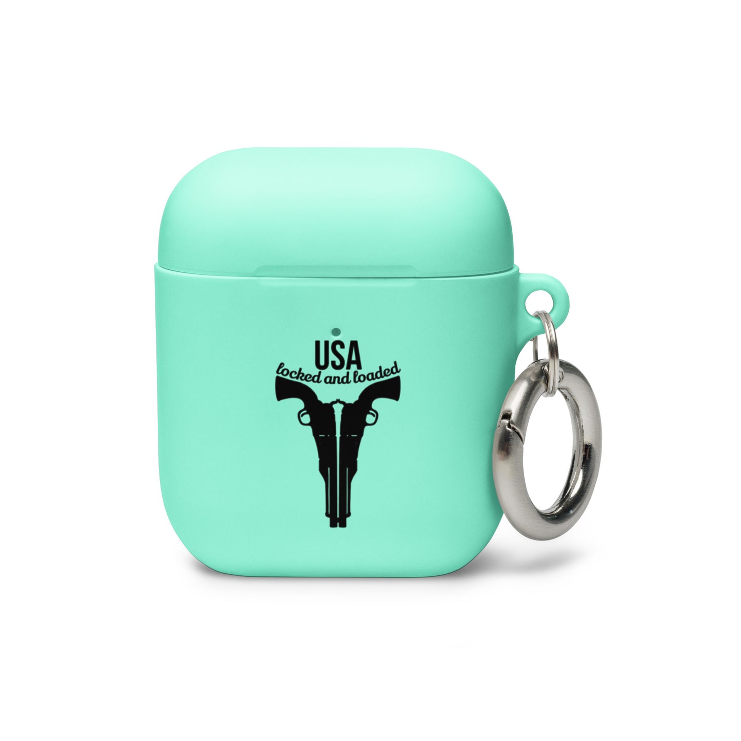 USA Locked AND Loaded Design Rubber Case for AirPods®