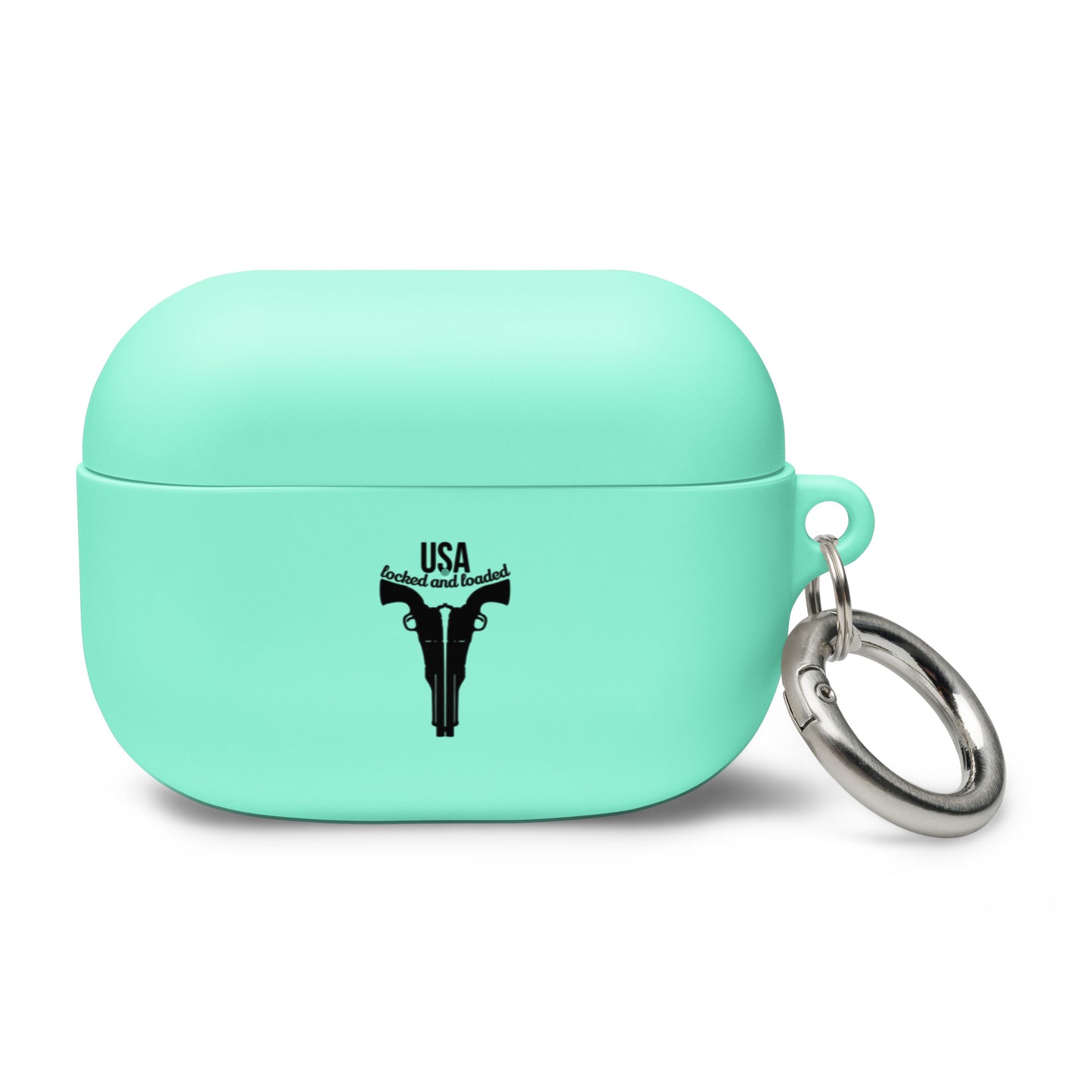 USA Locked AND Loaded Design Rubber Case for AirPods®