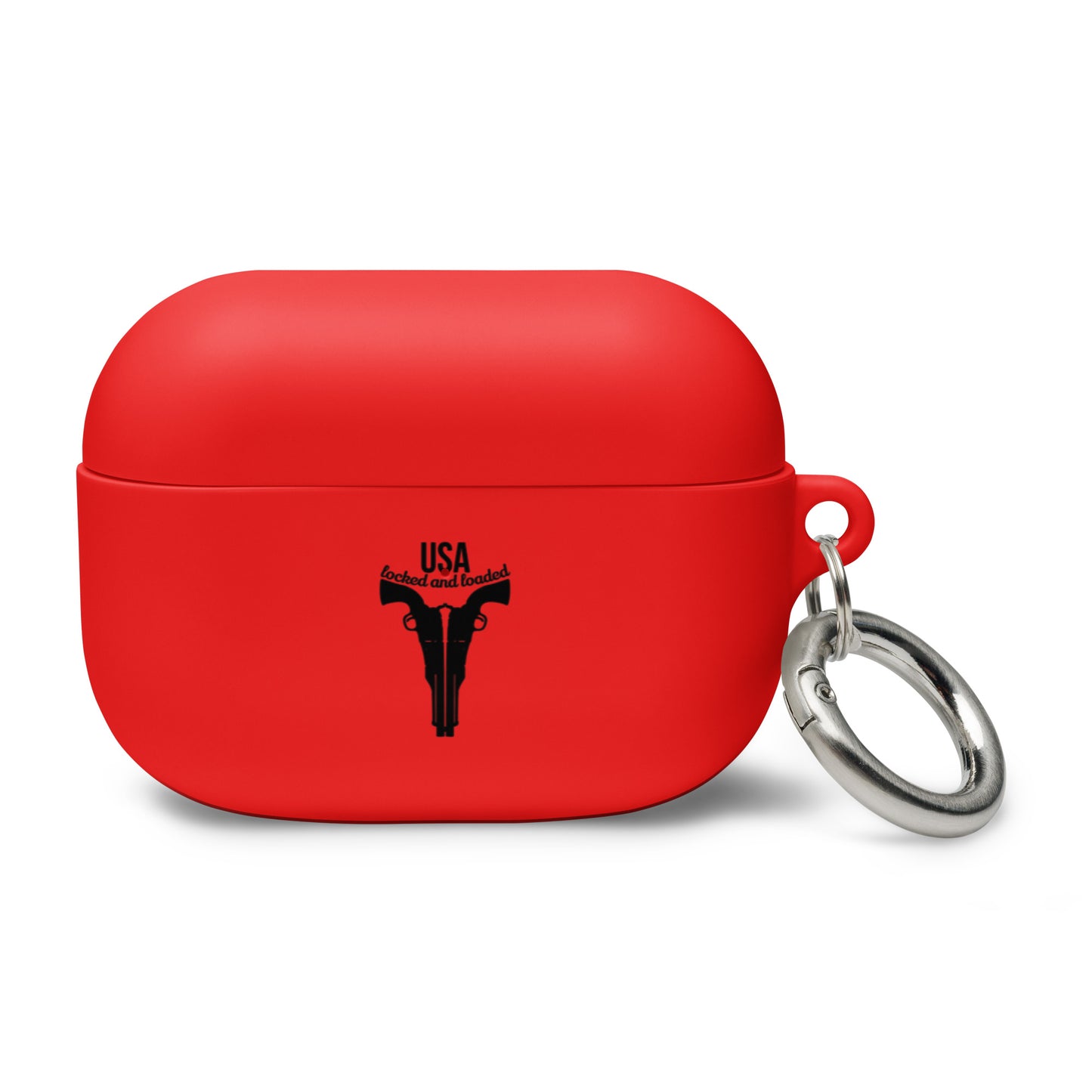 USA Locked AND Loaded Design Rubber Case for AirPods®