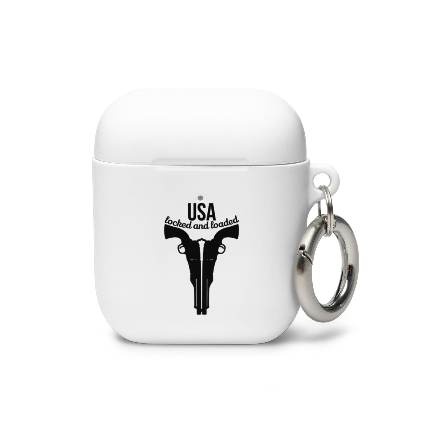 USA Locked AND Loaded Design Rubber Case for AirPods®