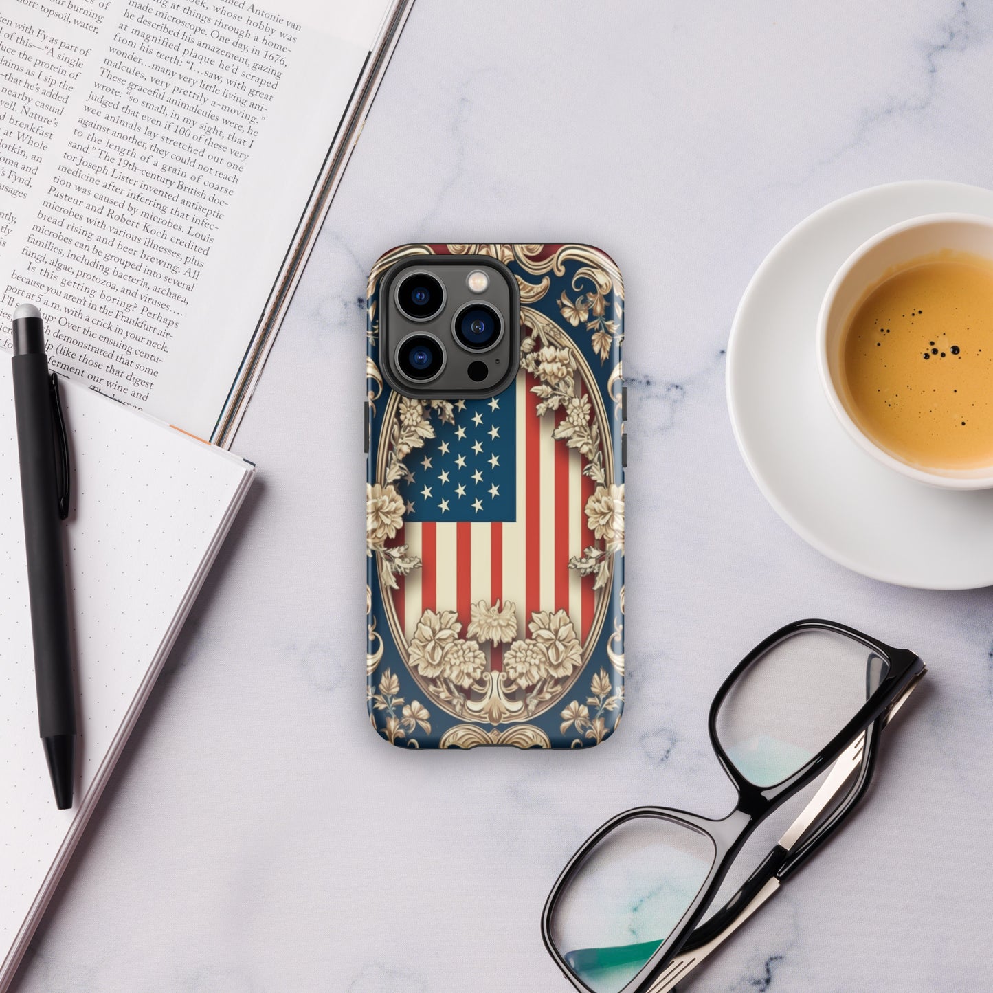 American Flag Design Tough Case for iPhone®