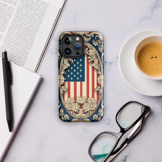 American Flag Design Tough Case for iPhone®