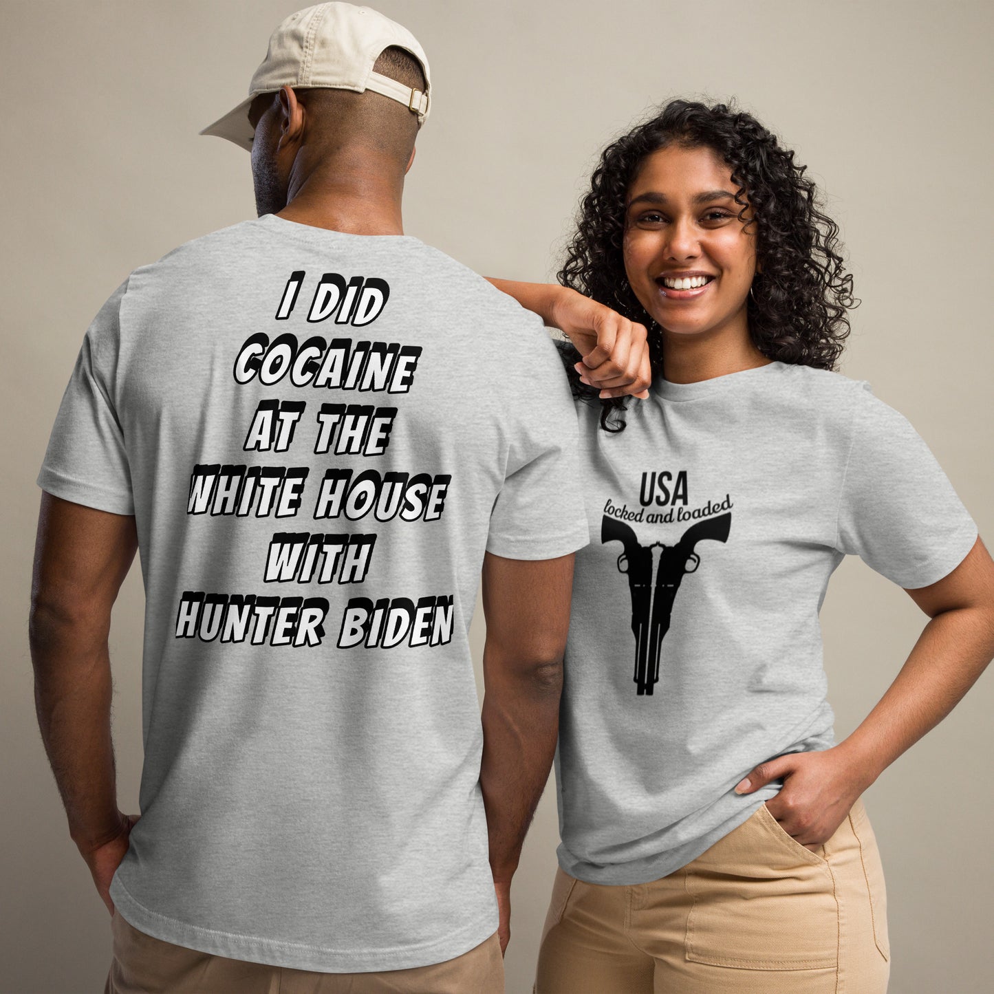 WITH Hunter Biden Design Unisex t-shirt