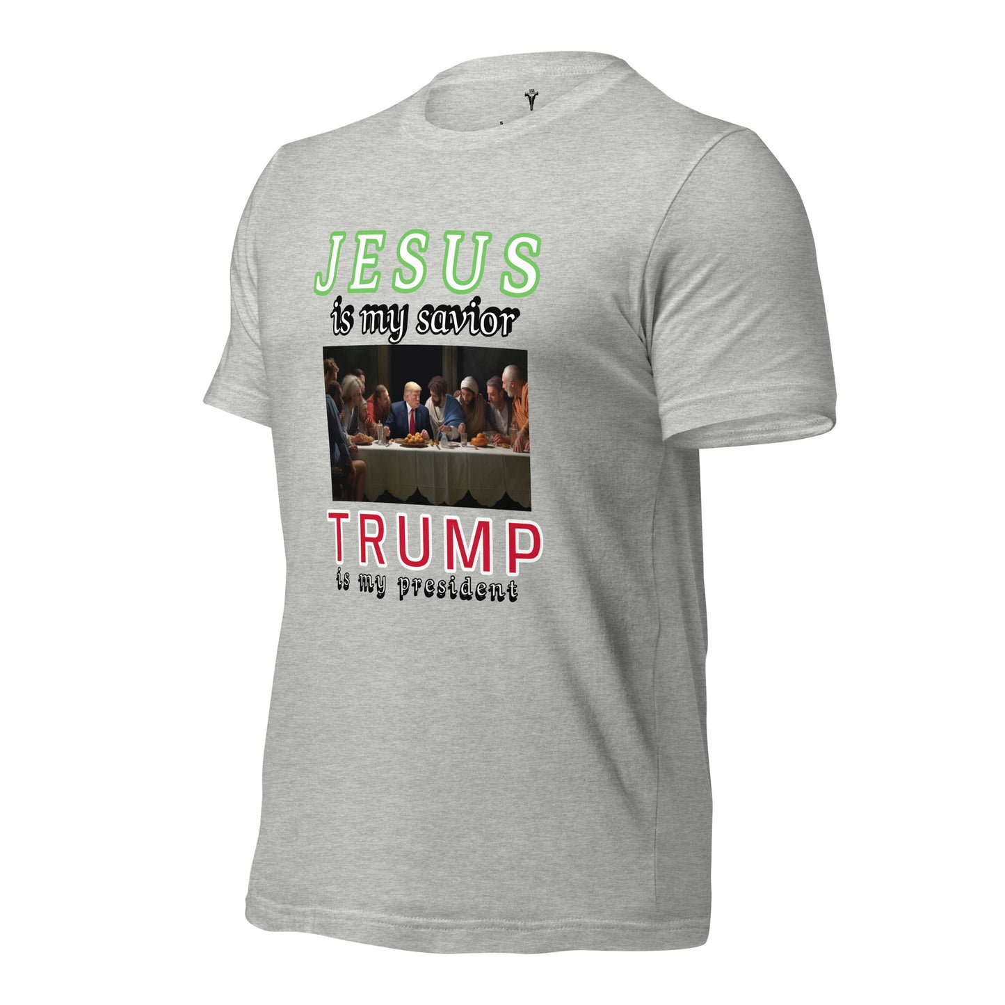 JESUS and TRUMP Design Unisex t-shirt