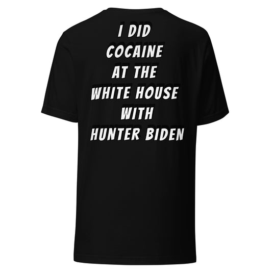 WITH Hunter Biden Design Unisex t-shirt