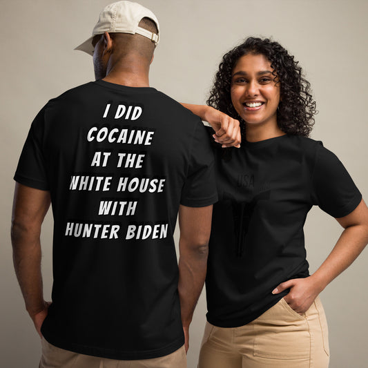 WITH Hunter Biden Design Unisex t-shirt