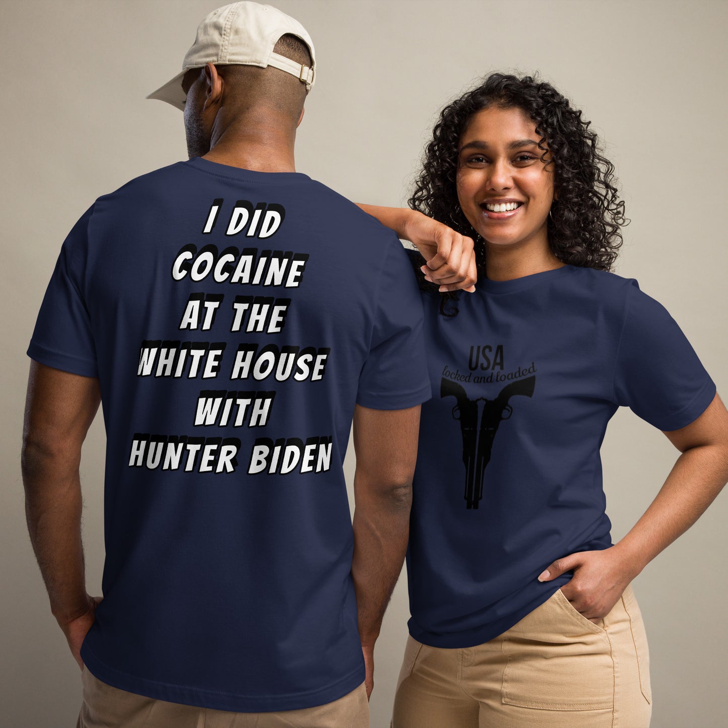 WITH Hunter Biden Design Unisex t-shirt