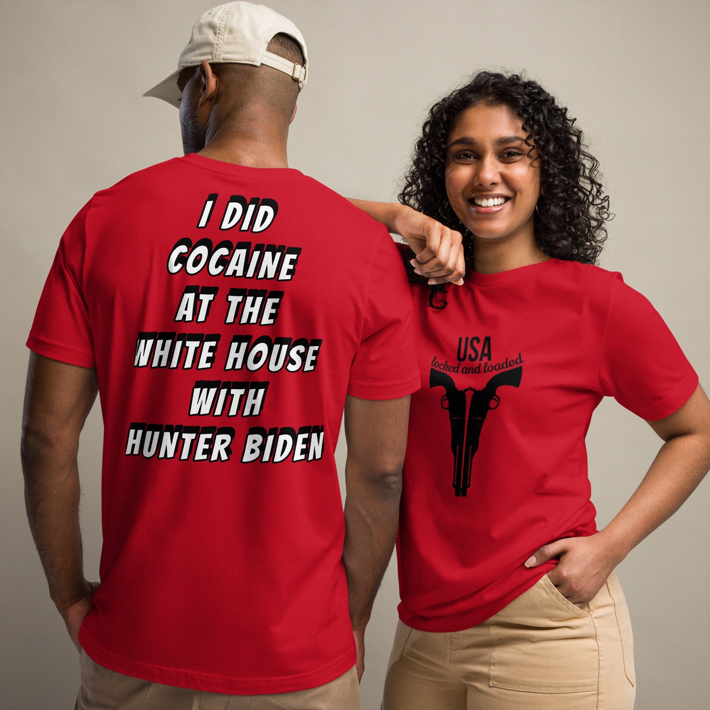 WITH Hunter Biden Design Unisex t-shirt