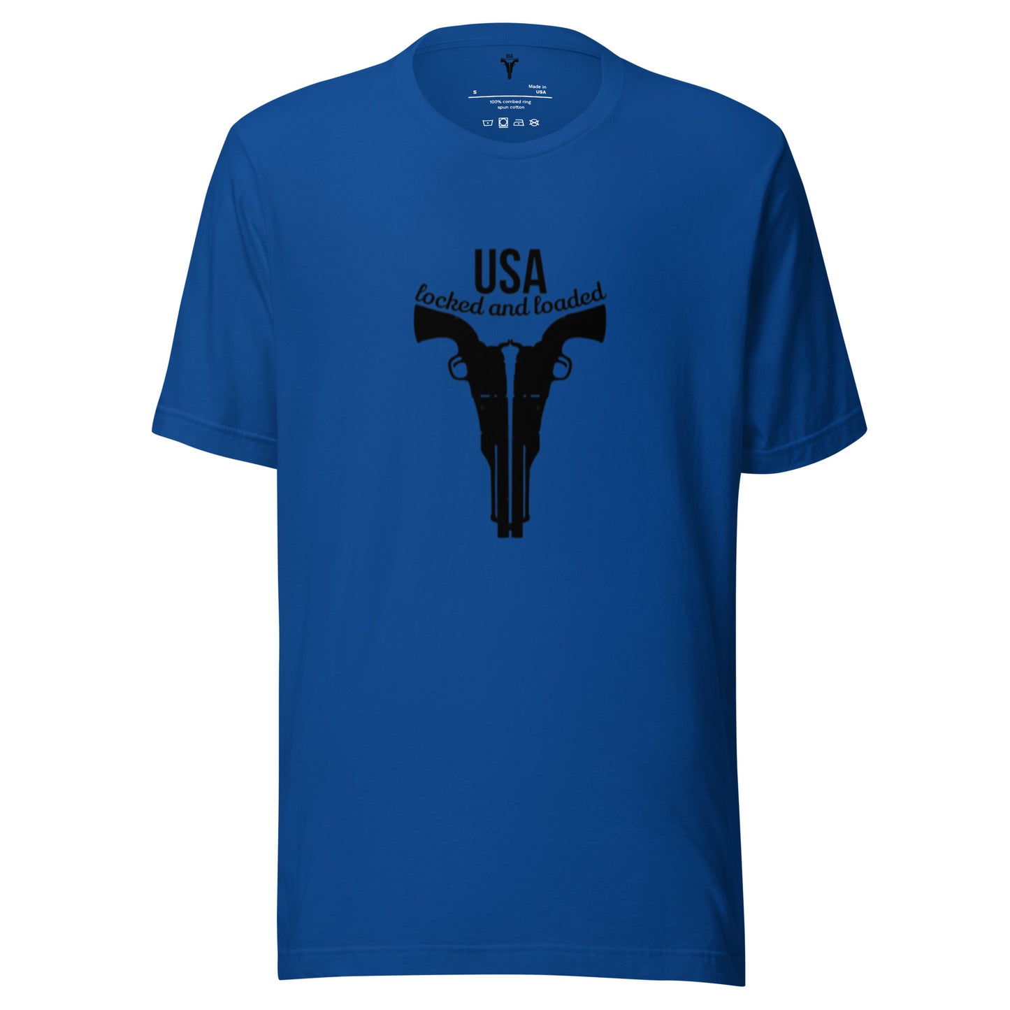 USA Locked AND Loaded Design Unisex t-shirt