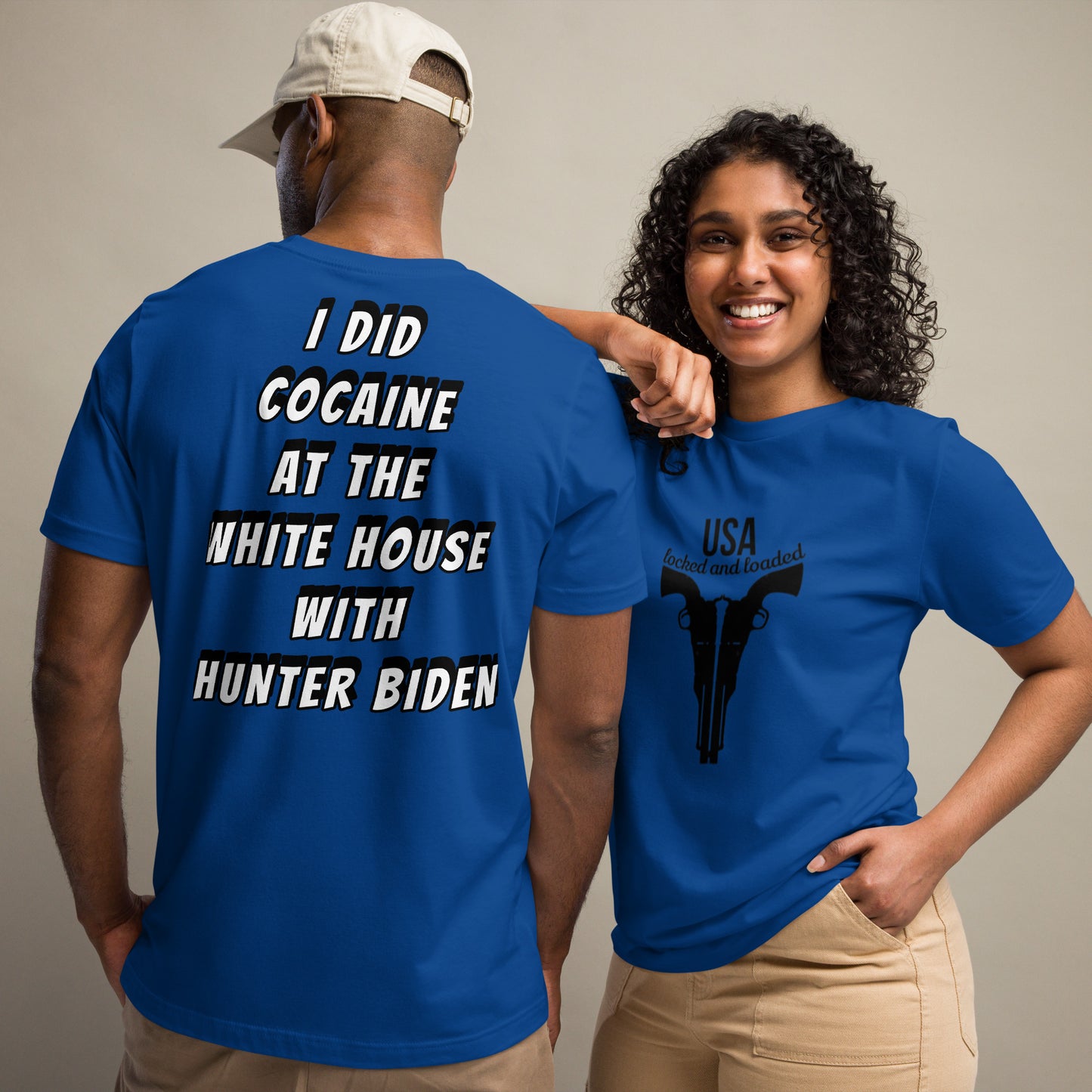 WITH Hunter Biden Design Unisex t-shirt