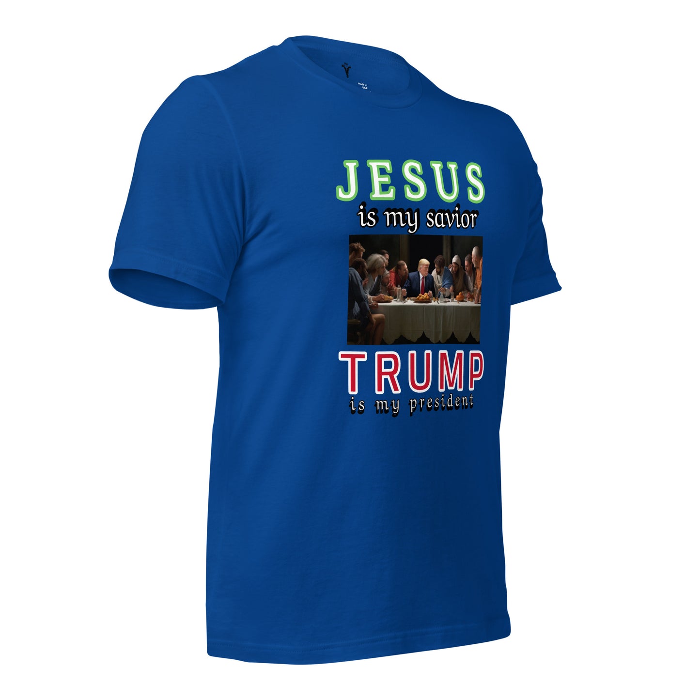 JESUS and TRUMP Design Unisex t-shirt